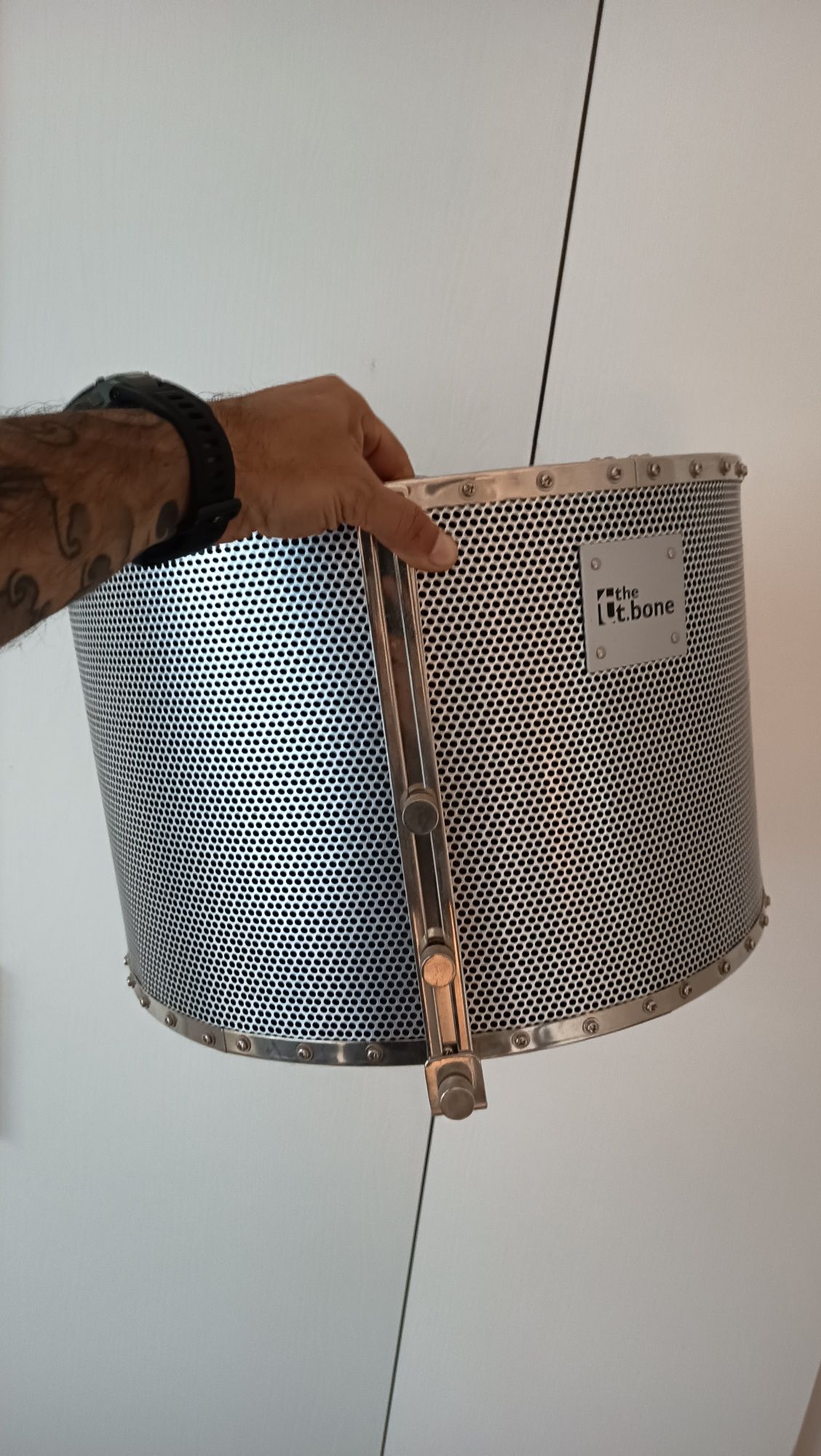 Absorsor de reverberação para microfone