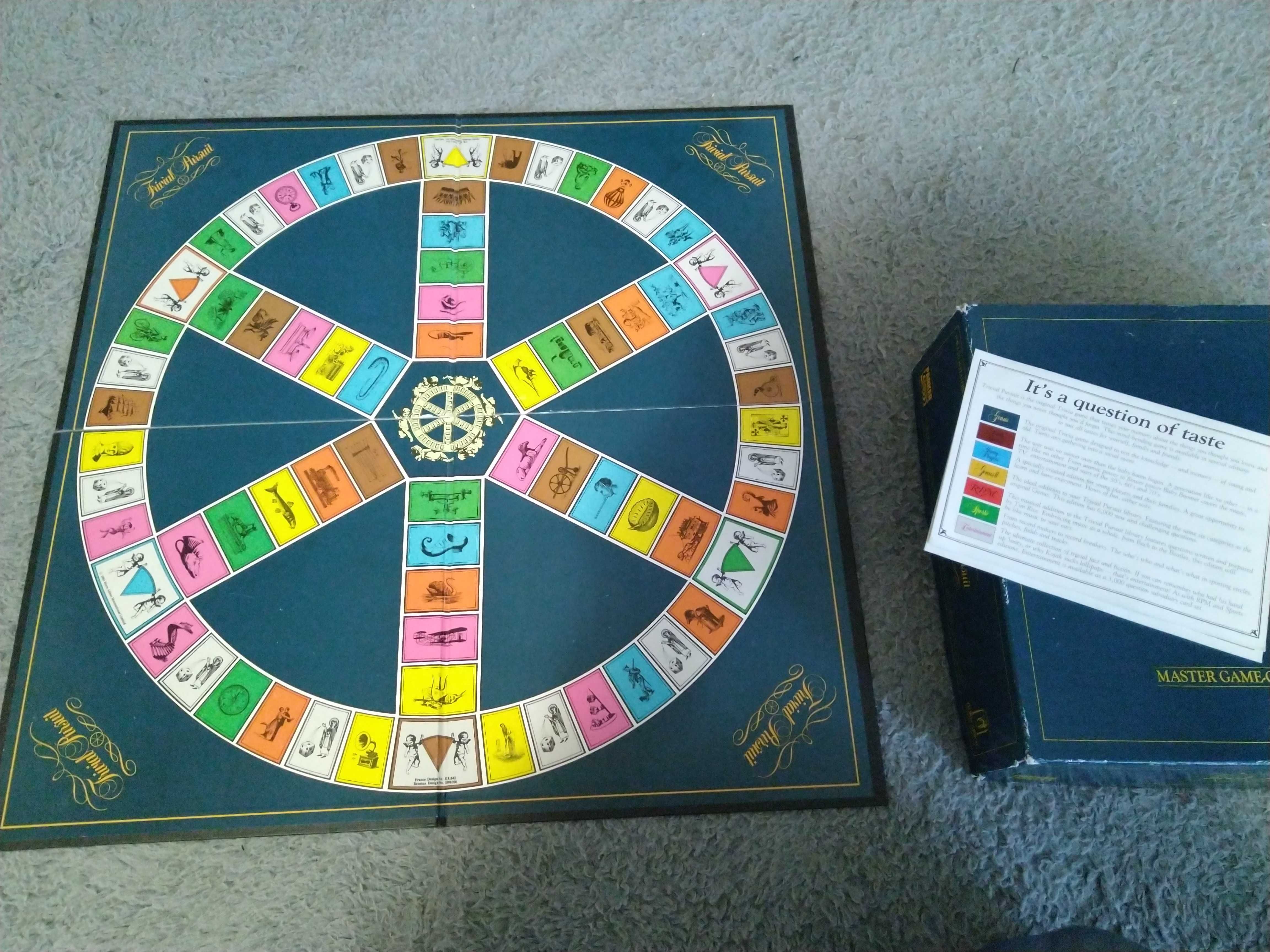 Gra Trivial pursuit w języku angielskim