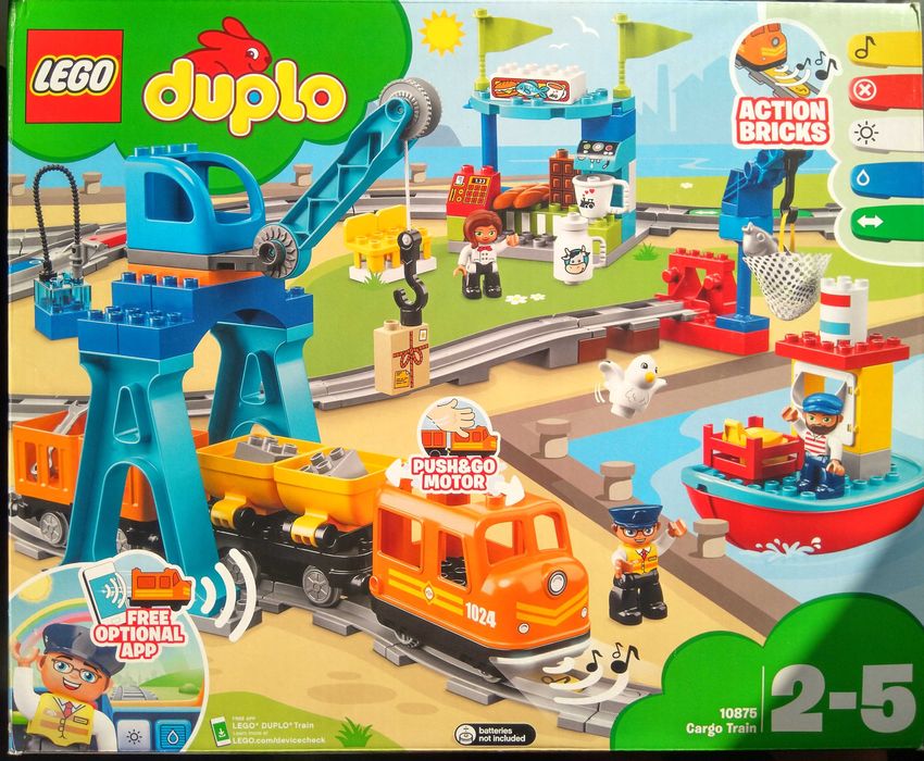 LEGO DUPLO Pociąg towarowy 10875