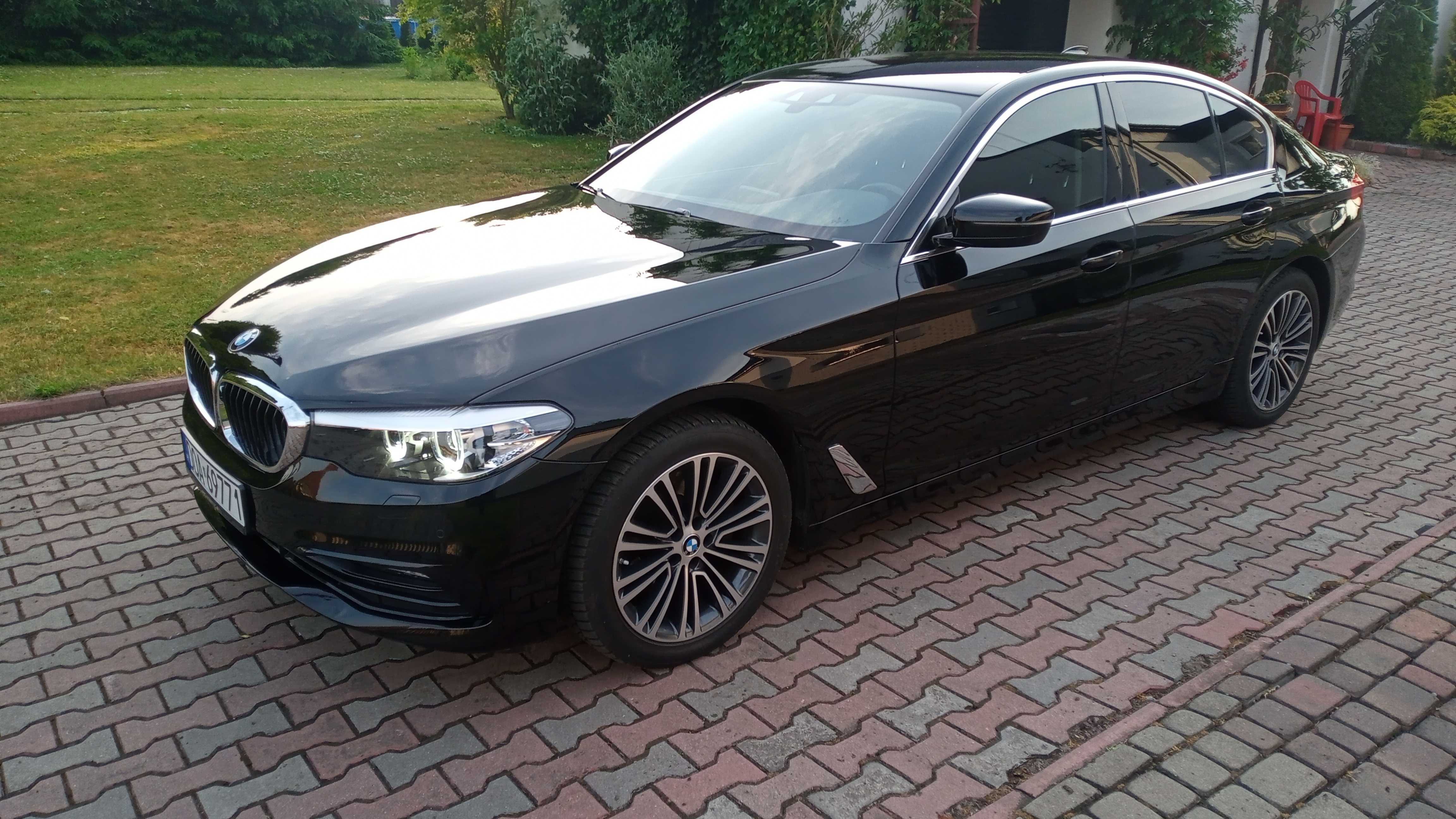 BMW 518 G30 2018r, Polski Salon, przebieg 107tys km, 2.0 diesel