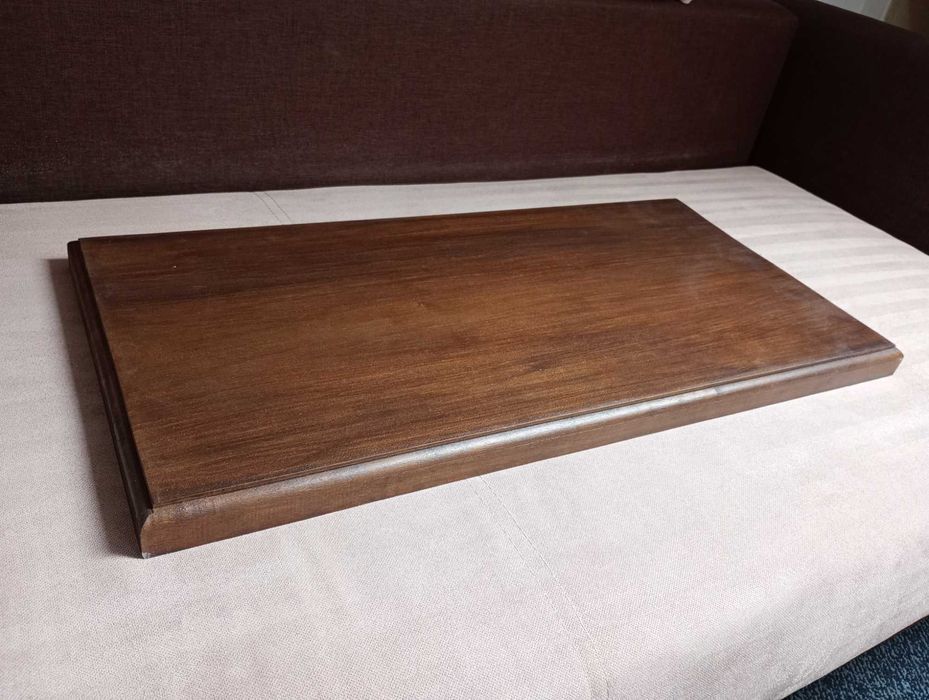 Metalowa półka regał szafka stolik blaty drewniane dębowe