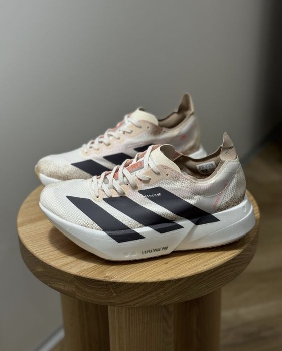 р40-45 Кросівки для бігу Adidas Adizero Adios Pro 4 Beige