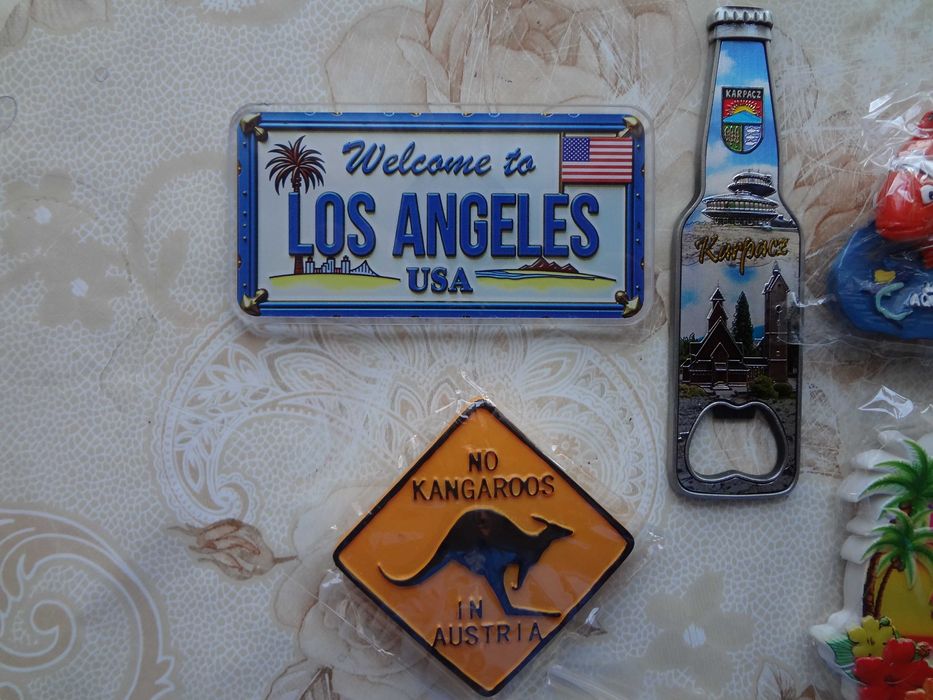 magnesy na lodówkę