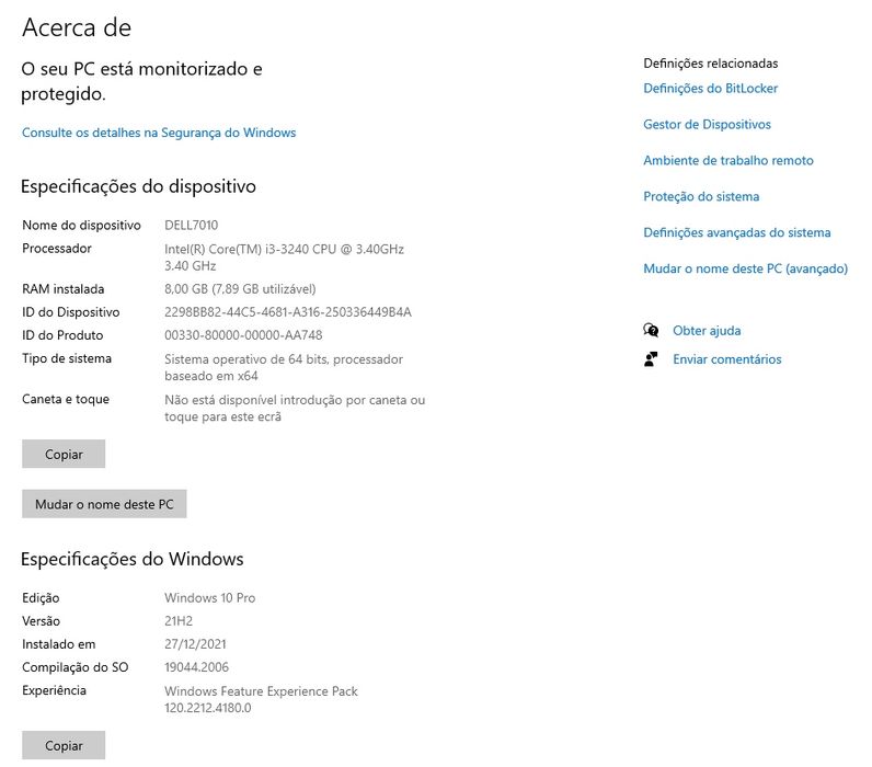 Computador + Gaveta + Impressora Termica