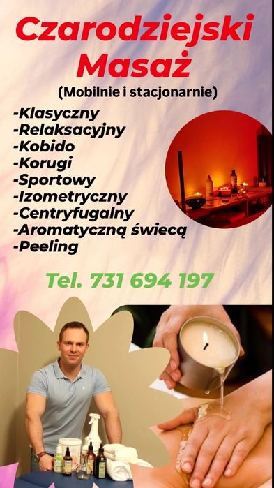 Czarodziejski Masaż relaksacyjny Korugi sportowy świecą  Kobido OPINIE