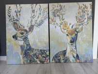 Obraz ikea sarna jelen renifer PJÄTTERYD 50x70