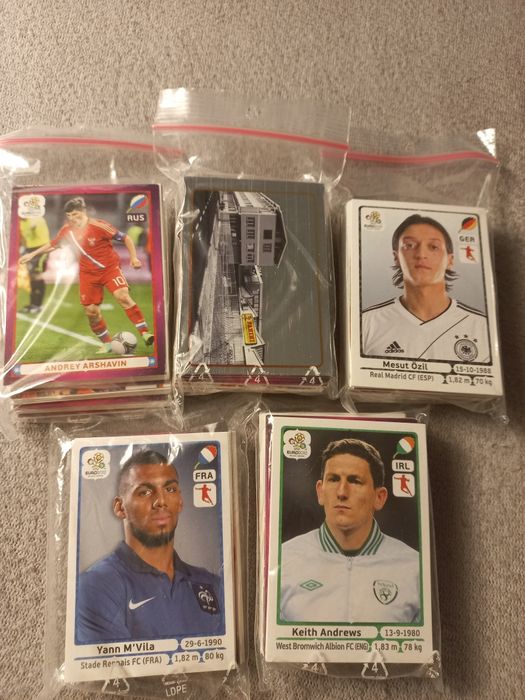 Naklejki i album Euro