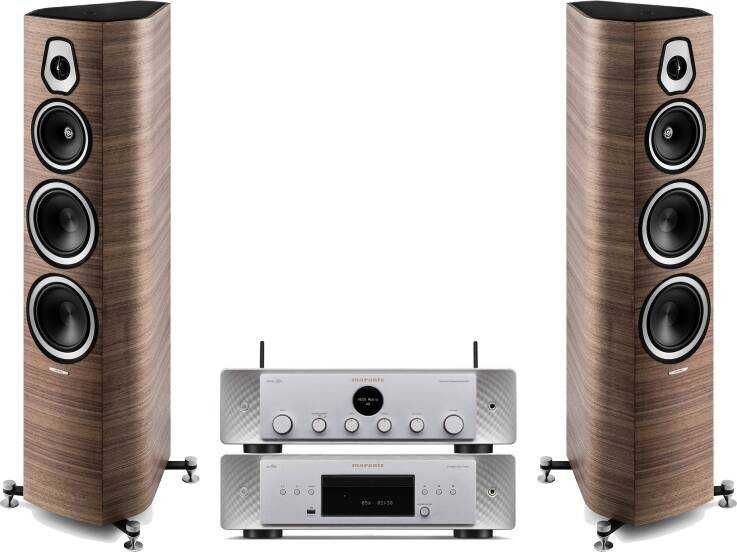 Zestaw stereo Cambridge Audio Edge NQ + W + Monitor Audio Gold 300 5G