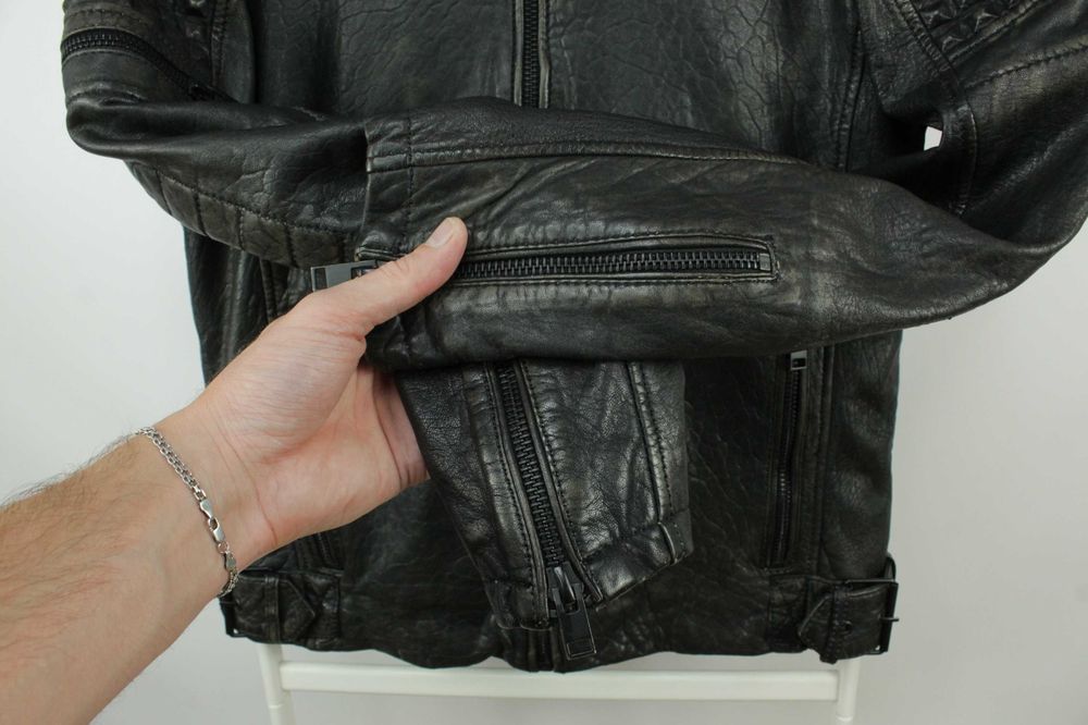 Шикарна шкіряна куртка Gipsy 2.0 Slim Fit Leather Jacket Розмір S 46