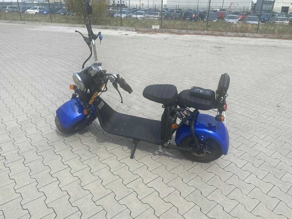 Skuter elektryczny 1500W dwuosobowy zarejestrowany OC/PT!