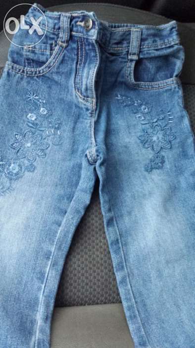 Calças de ganga para menina 2/3 anos