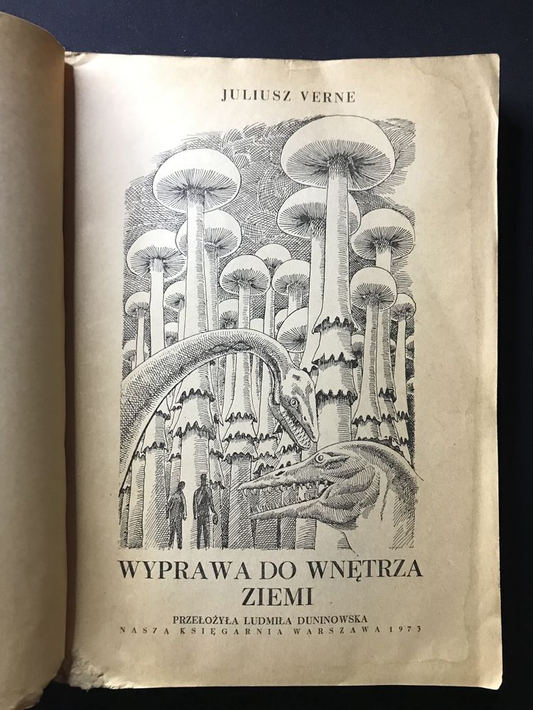 Juliusz Verne - Wyprawa do wnętrza Ziemi [1973, edycja kolekcjonerska]