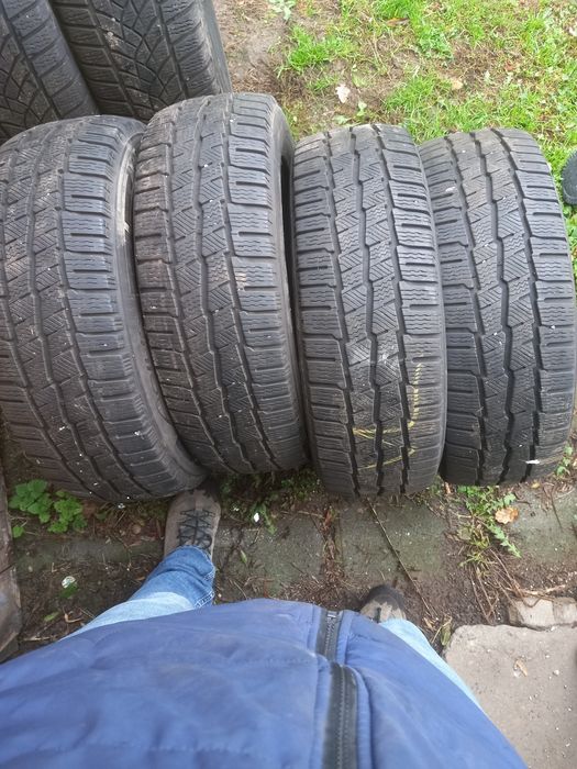 Opony zimowe bus Michelin 215/60/17c 7.5mm 4szt