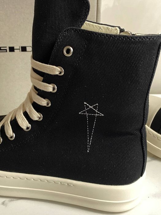 Rick Owens DRKSHDW кеди рік овенс даркшадоу кросівки рик овенс