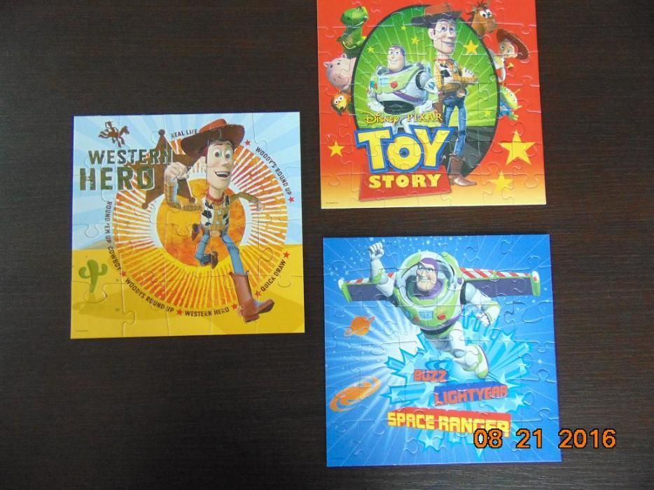 Puzzle: Finding Nemo i Toy Story