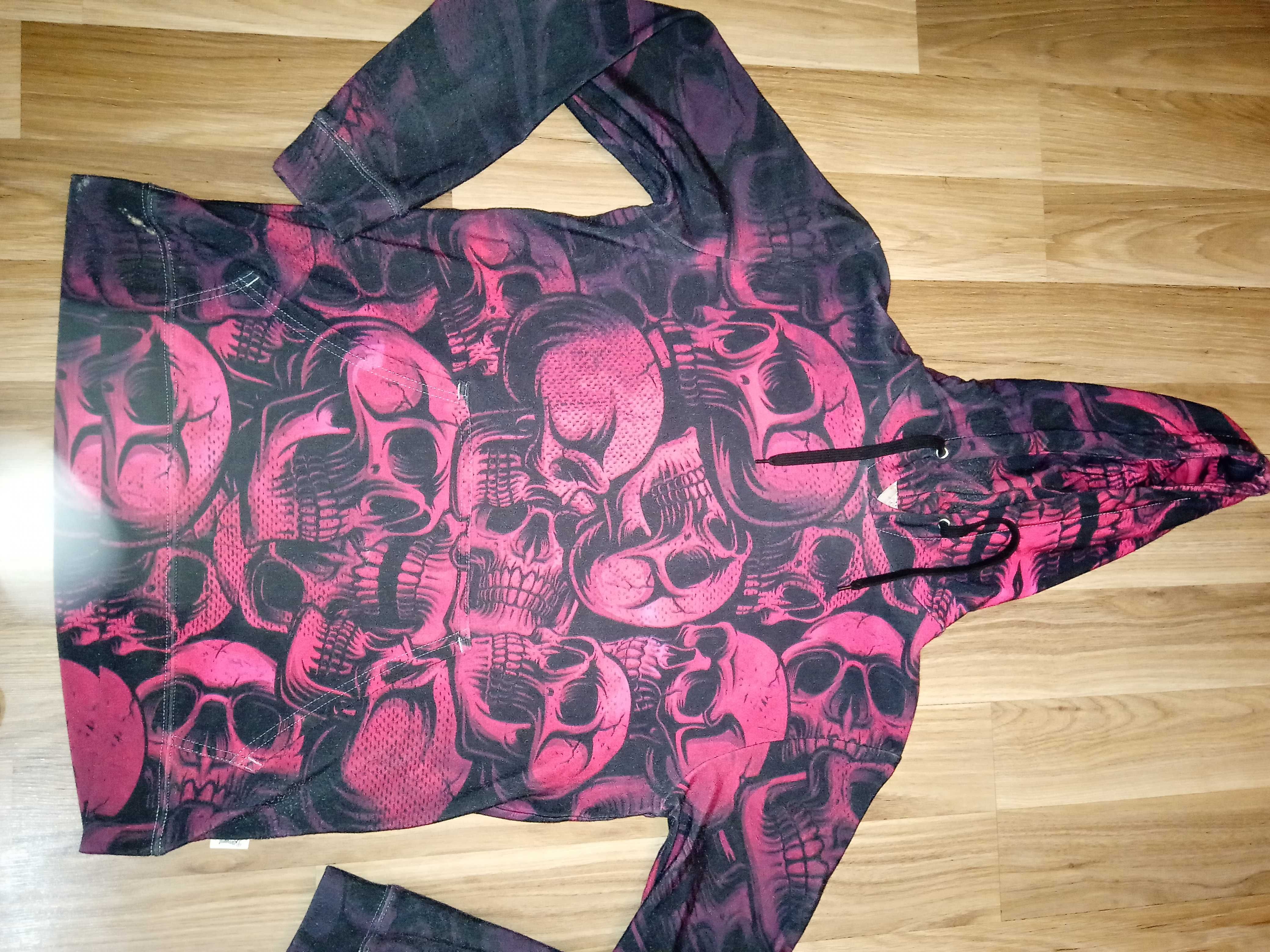 Bluza z kapturem Skulls Bittersweat Paris roz. S (176cm),stan b.dobry