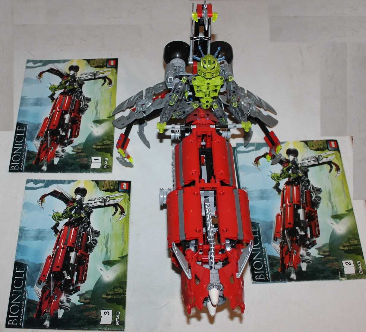 Lego Bionicle 8943 Axalara T9 Unikat 2008 komplet