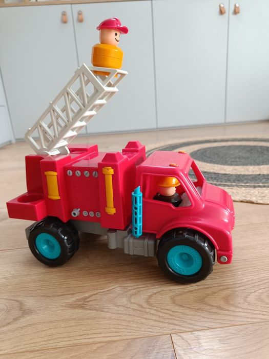 Straż pożarna i traktor auta auto zabawki dźwięk światło