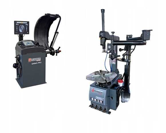 Zestaw Montażownica grubber GR900LT.NN-230V ramie+ Wyważarka EM905