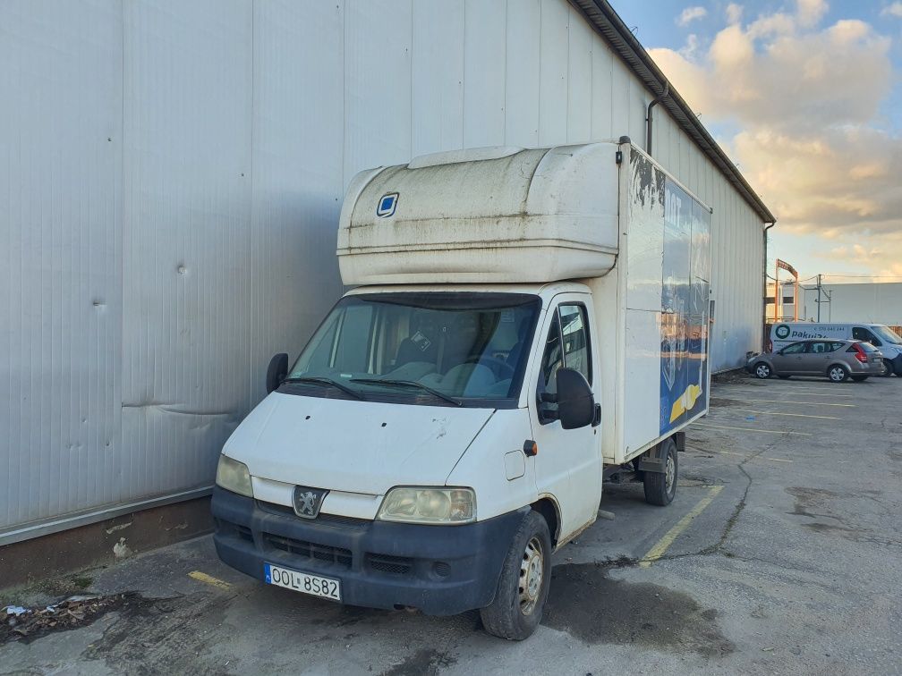 Winda załadowcza zepro skrzynia kontener peugeot boxer 2.8 hdi webasto
