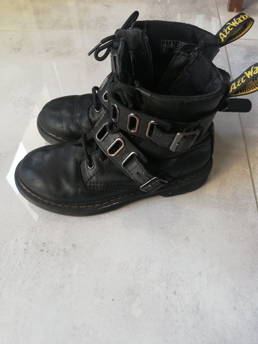 Buciki dr. Martens jesienno-wiosenne