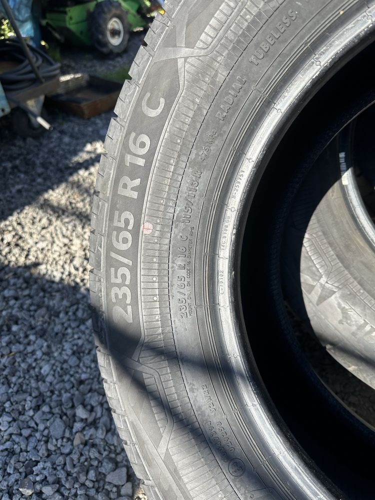 Nowe opony letnie wzmocnion 235/65/16C Continental Vancontacteco 8.5mm