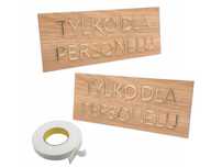 Tabliczka Tylko Dla Personelu Kolory Do Restauracji Firmy Taśma 20x8cm