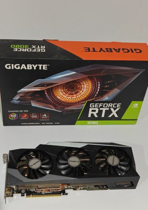 Gigabyte RTX 3080 AVARIADA