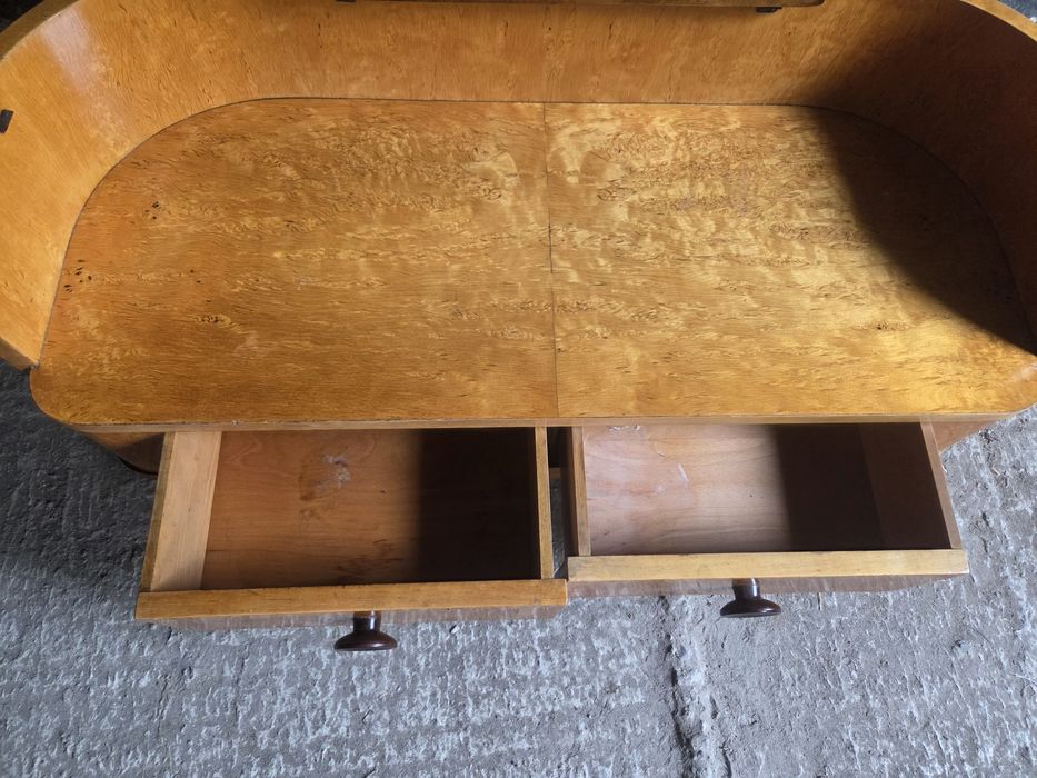 Toaletka i szafki nocne Jindrich Halabala Art deco vintage