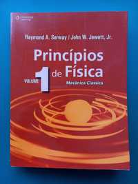 Princípios de Física (Vol.1), de Serway e Jewett (Cengage).