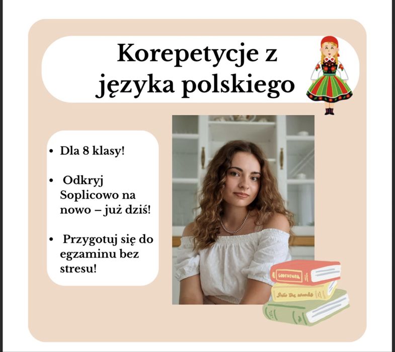 Korepetycje z języka polskiego dla klasy 8