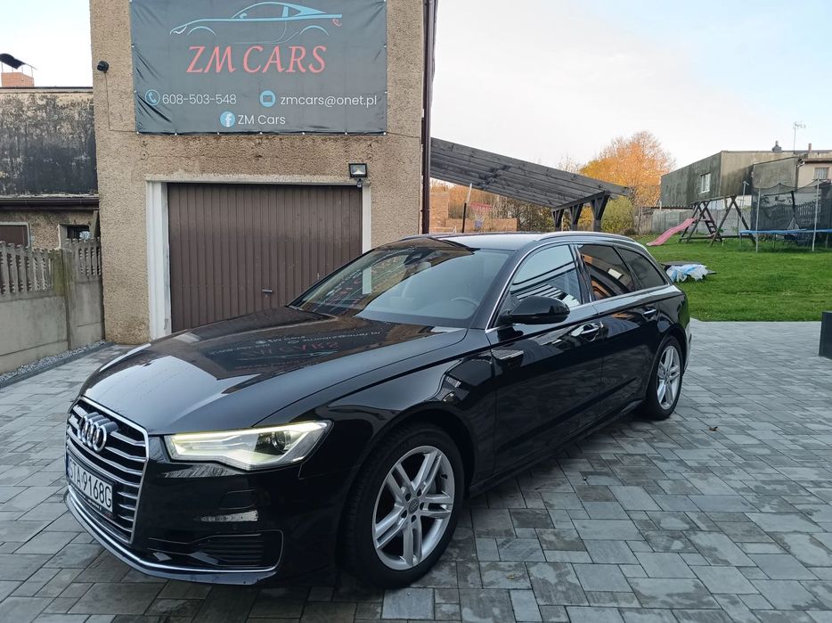 Audi A6 Avant 2016*2.0TFSI 252KM*Bose*KeyLessGo*bogate wyp.*świeżo spr.*BDB stan*