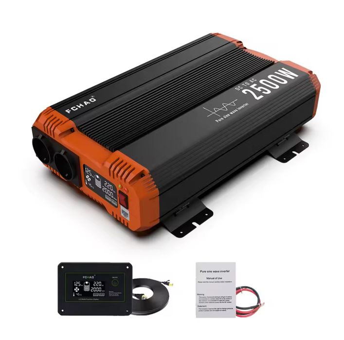 Інвертор FCHAO 12 v/220v 2500w/5000w чистий синус