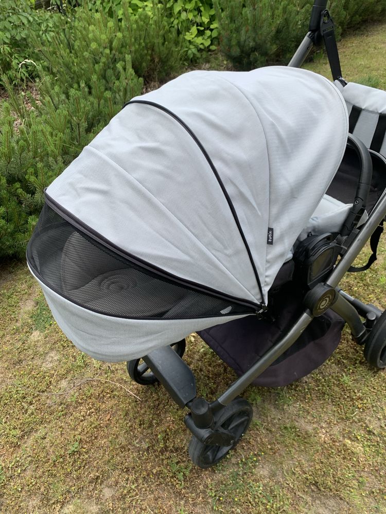 Wózek Tutis Mio Thermo Plus spacerówka i gondola na gwarancji