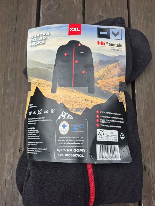 HiMountain Urban line kurtka polar męska XXL świetna ciepła