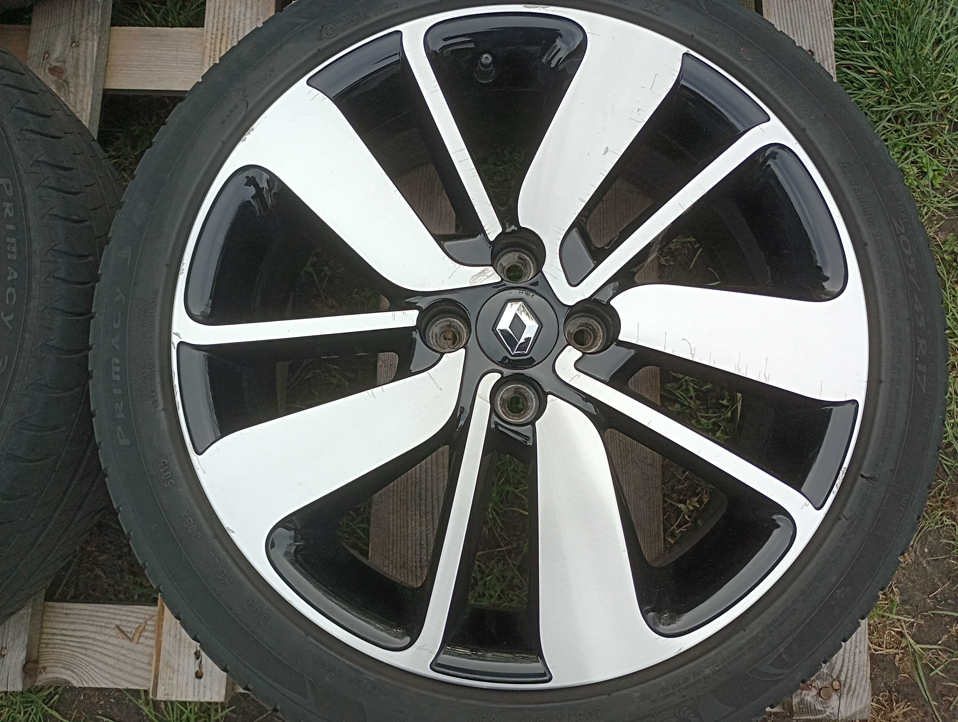 Alufelgi 17 cali 4x100 RENAULT Clio Captur ZOE Megane DACIA opony lato