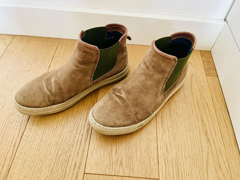 Camel active 100%skóra nat.sneakersy sportowe półbuty 39