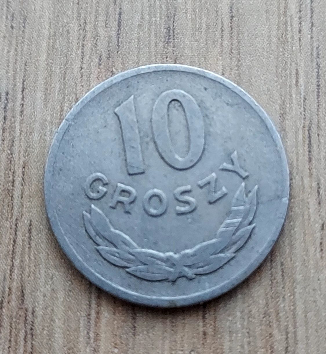 10 groszy 1949 r. Polska miedzionikiel