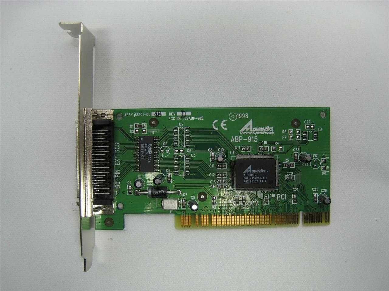 Kontroler SCSI ADVANSYS ABP-915 50-PIN PCI-E X16