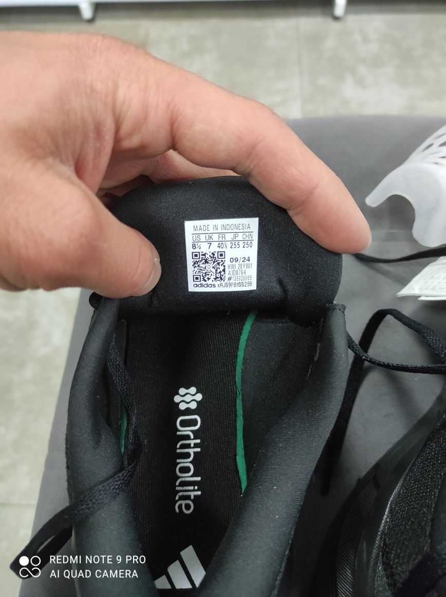 ОРИГІНАЛ 100% Кросівки Adidas Galaxy 7 Running Black ID8764 40 2/3 *