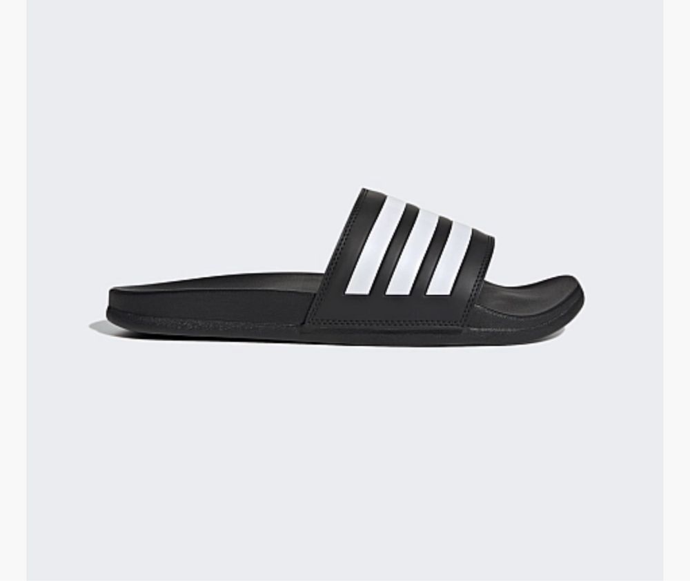 Тапочки Adidas Adilette Comfort Slides Black/White