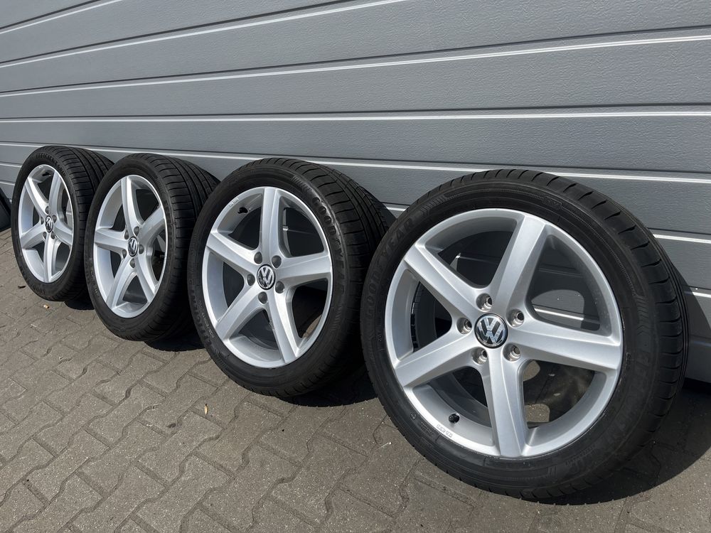 Koła letnie 17” VW Golf 5 6 7 5x112 205/50/17 Goodyear