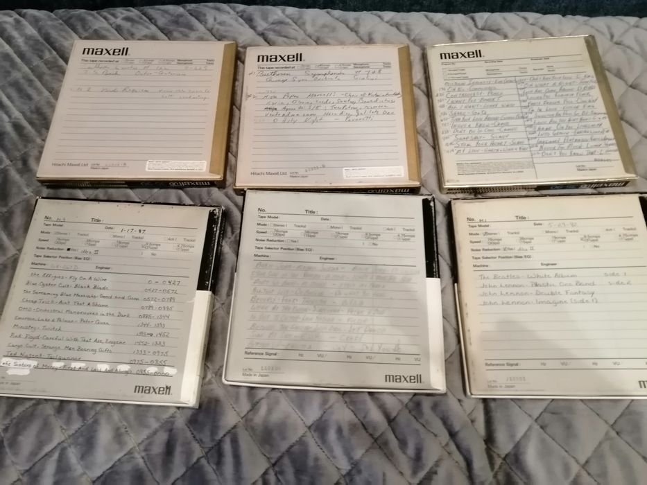 Магнитная лента для катушечного магнитофона