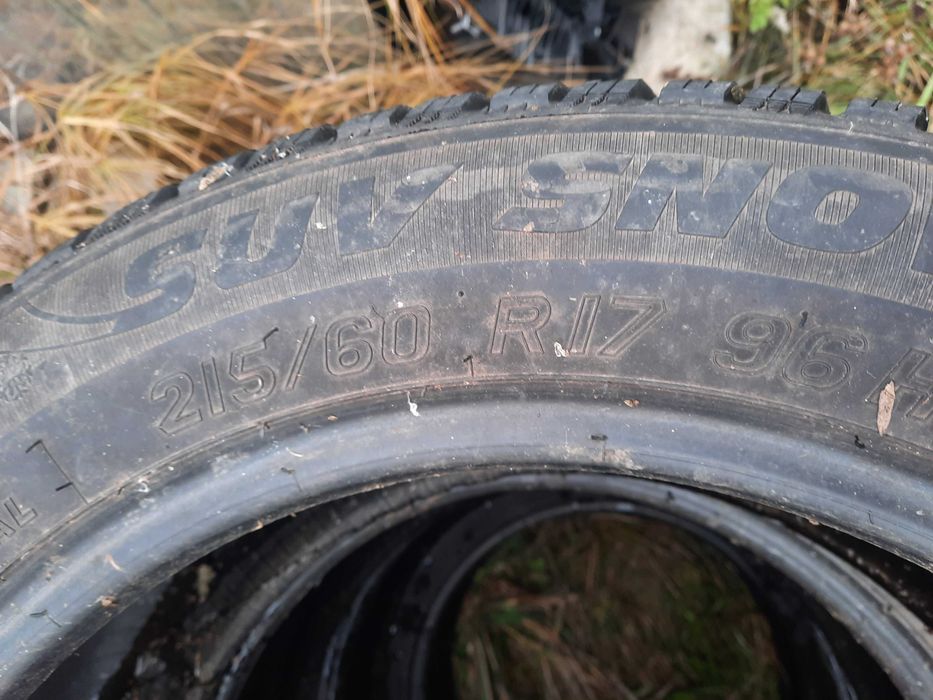 Opony suv 215/60 R17  7mm