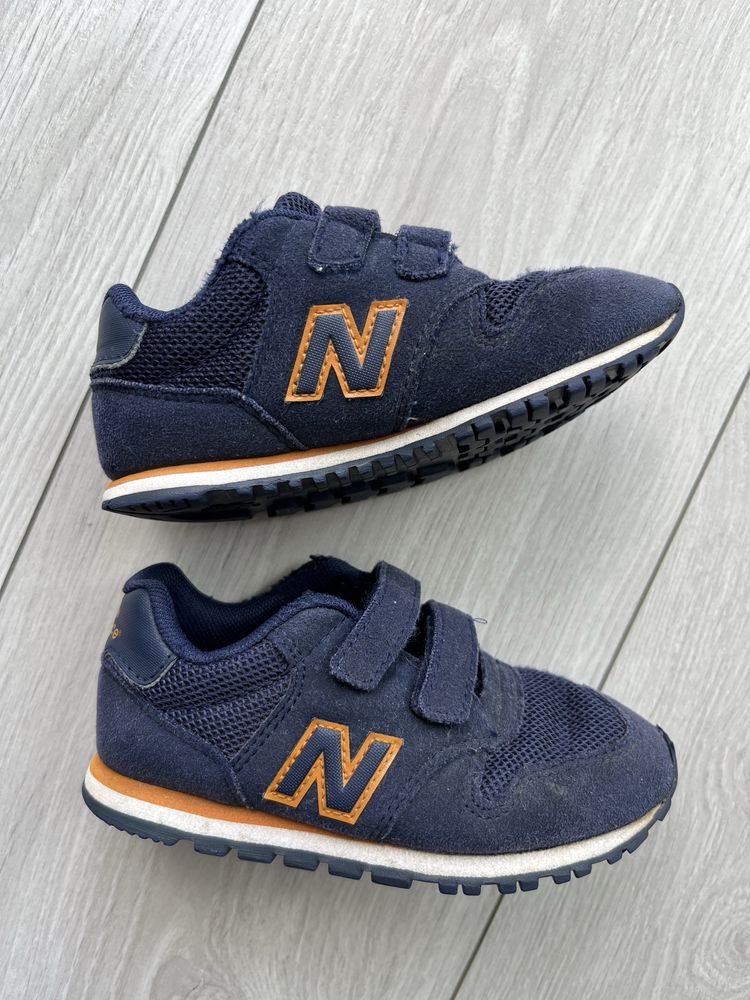 New balance buty 25 dziecięce adidasy dla dziecka granatowe