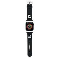Pasek do Apple Watch Karl Lagerfeld 3D Rubber 38/40/41 mm, czarny