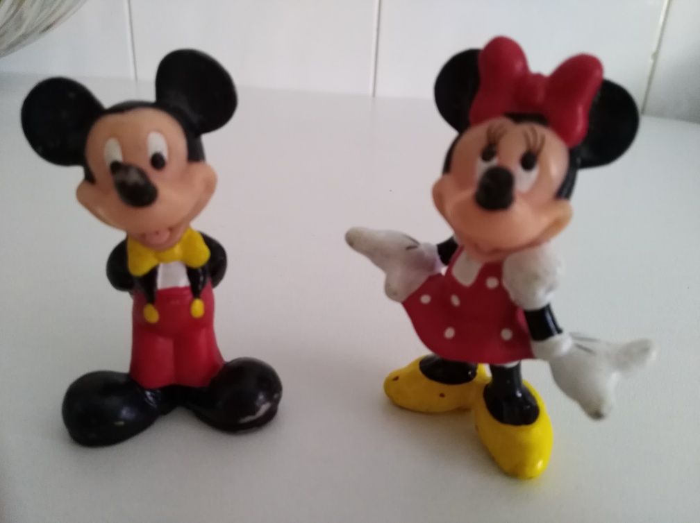 Mickey e companhia - figuras em pvc - Minnie, Donald, Daisy, Pateta e