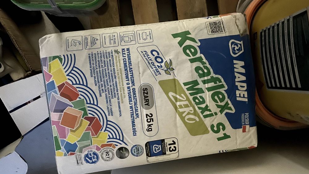 Klej megawytrzymały wielkoformatowy Mapei KERAFLEX MAXI S1 ZERO 25kg