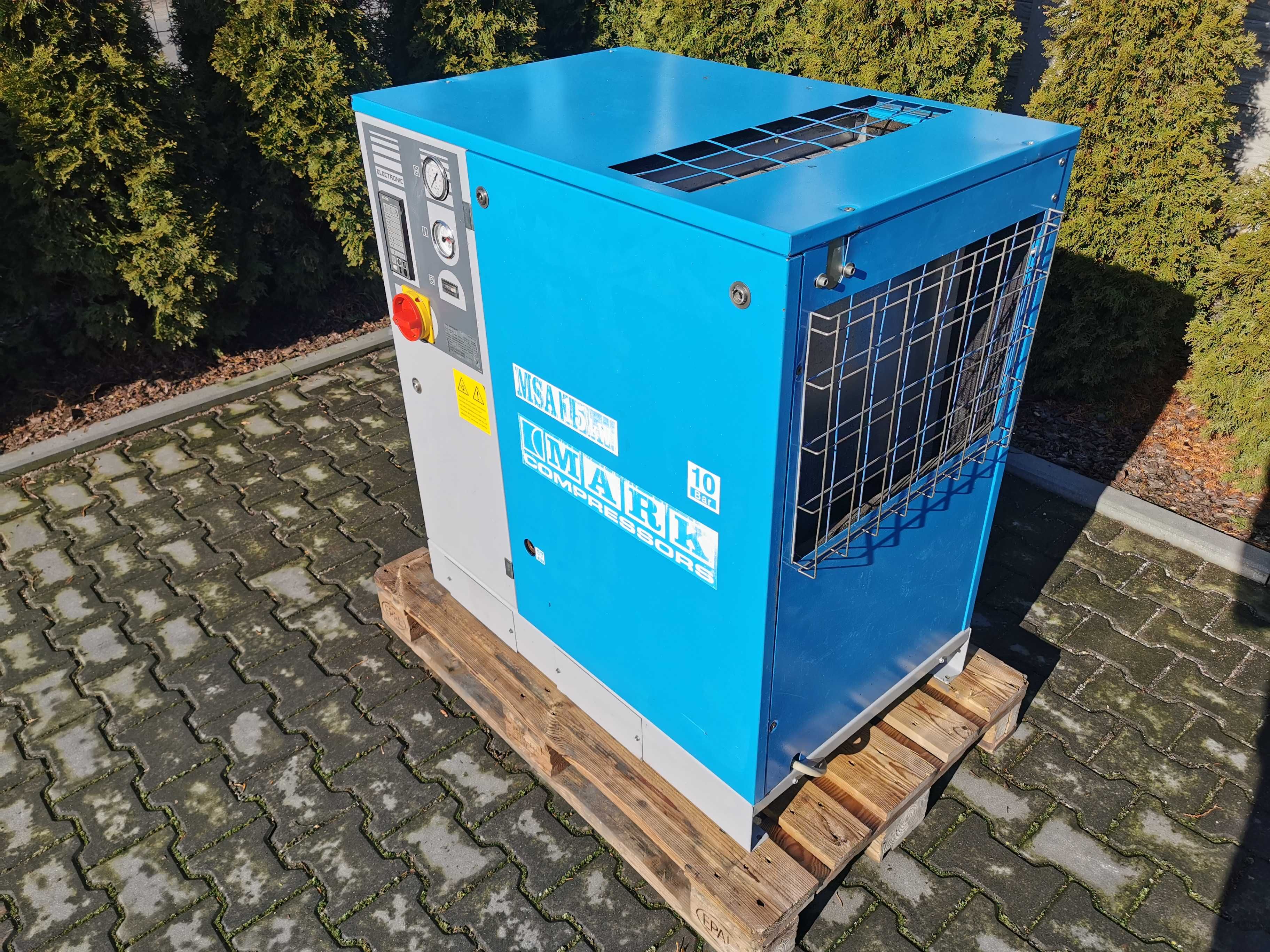 Sprężarka śrubowa 15kw MARK MSA15/10 kompresor śrubowy 1800l/min 10BAR