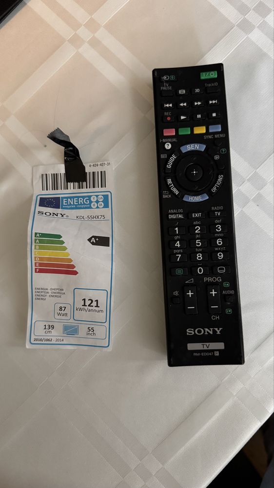 Telewizor Sony Bravia 55 cali KDL 55HX75